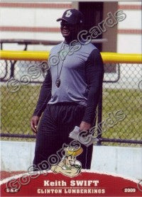2009 Clinton LumberKings Keith Swift