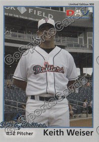 2010 Tulsa Drillers DAV Keith Weiser