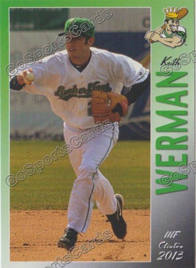 2013 Clinton Lumberkings Keith Werman