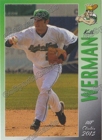 2013 Clinton Lumberkings Keith Werman