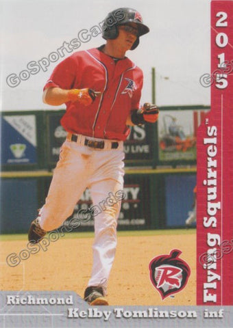 2015 Richmond Flying Squirrels Kelby Tomlinson