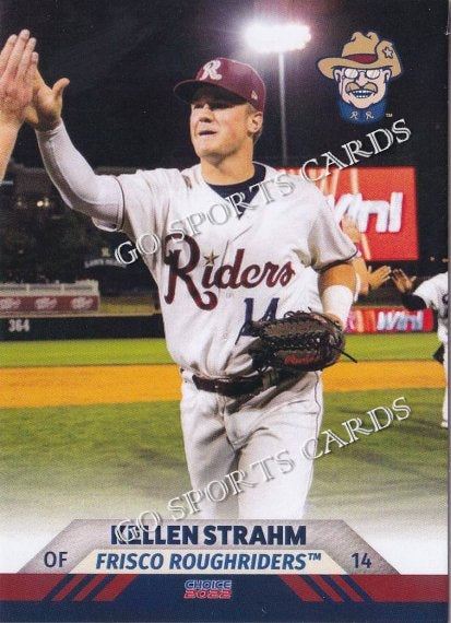 2022 Frisco Roughriders Kellen Strahm