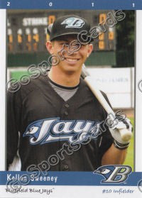 2011 Bluefield Blue Jays Kellen Sweeney