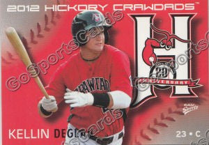 2012 Hickory Crawdads Kellin Deglan