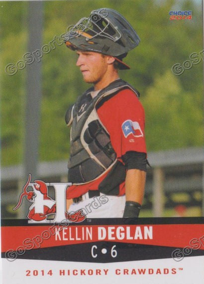 2014 Hickory Crawdads Kellin Deglan