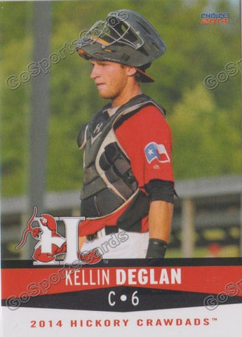 2014 Hickory Crawdads Kellin Deglan