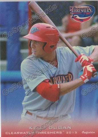 2013 Clearwater Threshers Kelly Dugan