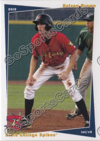 2010 State College Spikes Kelson Brown