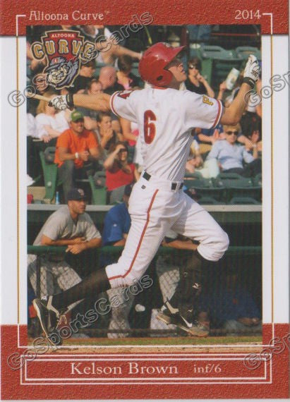2014 Altoona Curve Kelson Brown