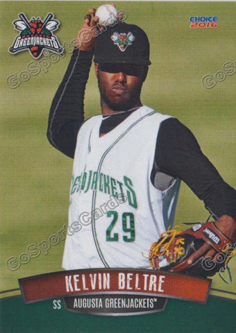 2016 Augusta Greenjackets Kelvin Beltre