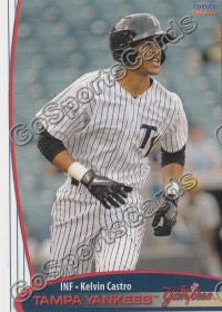 2011 Tampa Yankees Kelvin Castro