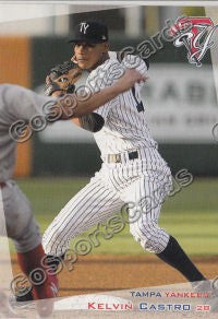 2012 Tampa Yankees Kelvin Castro
