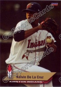 2010 Kinston Indians Kelvin De La Cruz