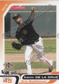 2012 Erie Seawolves Kelvin De La Cruz