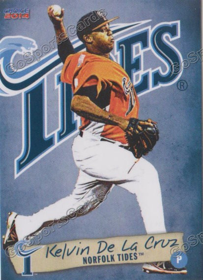 2014 Norfolk Tides Kelvin De La Cruz
