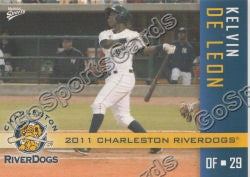 2011 Charleston RiverDogs Kelvin De Leon