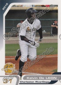 2012 Charleston Riverdogs Kelvin De Leon