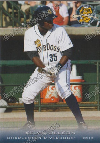 2013 Charleston RiverDogs Kelvin DeLeon De Leon