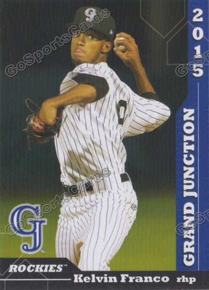 2015 Grand Junction Rockies Kelvin Franco
