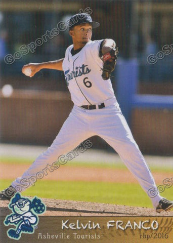 2016 Asheville Tourists Kelvin Franco