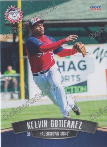 2016 Hagerstown Suns Kelvin Gutierrez