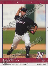 2011 Northwest Arkansas Naturals Kelvin Herrera