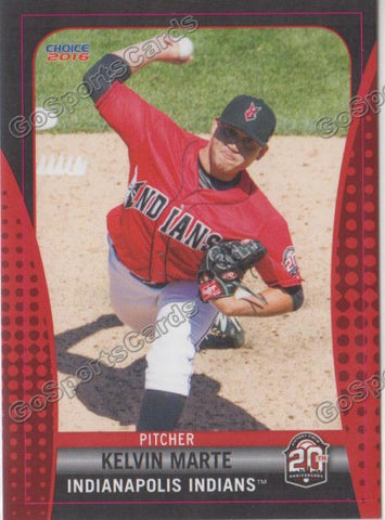 2016 Indianapolis Indians Kelvin Marte