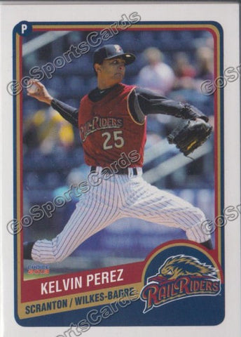 2013 Scranton Wilkes Barre RailRiders Kelvin Perez