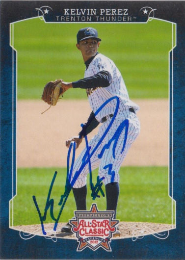 Kelvin Perez 2012 Eastern League All Star (Autograph)