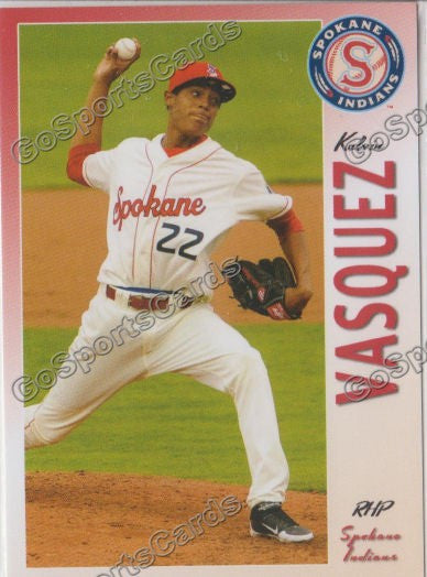 2013 Spokane Indians Kelvin Vasquez