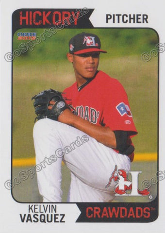 2015 Hickory Crawdads Kelvin Vasquez