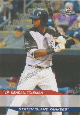2016 Staten Island Yankees Kendall Coleman