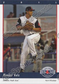 2011 Salem Red Sox Kendal Volz