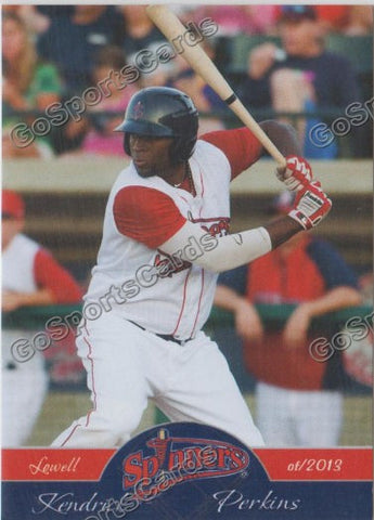 2013 Lowell Spinners Kendrick Perkins