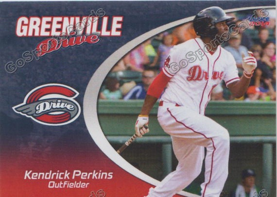 2014 Greenville Drive Kendrick Perkins