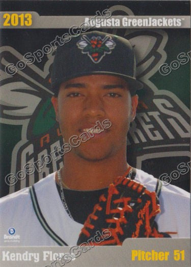 2013 Augusta Greenjackets Kendry Flores
