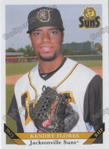 2015 Jacksonville Suns Kendry Flores