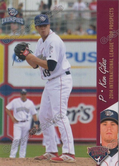 2014 International League Top Prospect Ken Giles