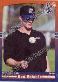 2008 St Lucie Mets Ken Hetzel