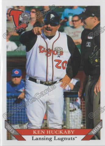 2015 Lansing Lugnuts Ken Huckaby