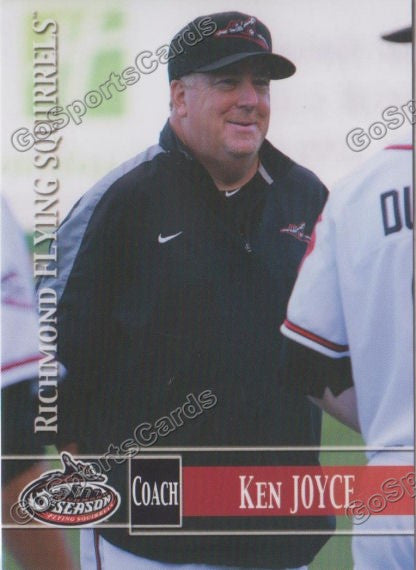 2014 Richmond Flying Squirrels Ken Joyce