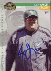Ken Joyce 2008 New Hampshire Fisher Cats (Autograph)