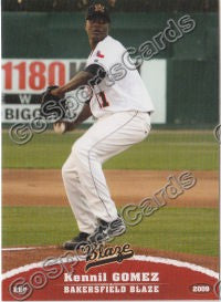 2009 Bakersfield Blaze Kennil Gomez