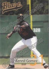2010 Bakersfield Blaze Kennil Gomez