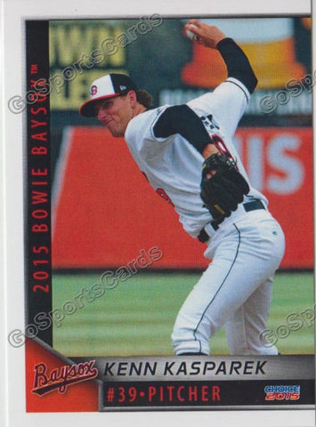 2015 Bowie Baysox Kenn Kasparek