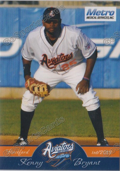 2013 Rockford Aviators Kenny Bryant