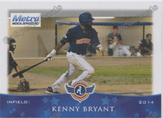 2014 Rockford Aviators Kenny Bryant