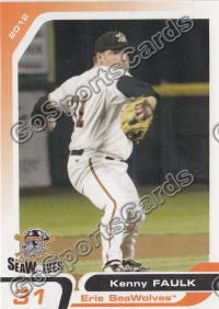 2012 Erie Seawolves Kenny Faulk