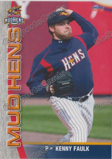 2013 Toledo Mud Hens Kenny Faulk