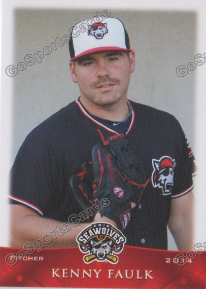 2014 Erie Seawolves Kenny Faulk